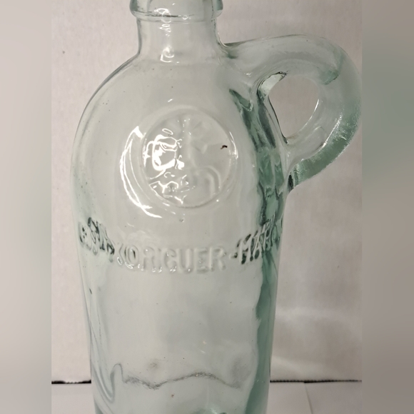 Vintage Gin Xoriguer-Mahon Green Glass Bottle. - Picture 6 of 6